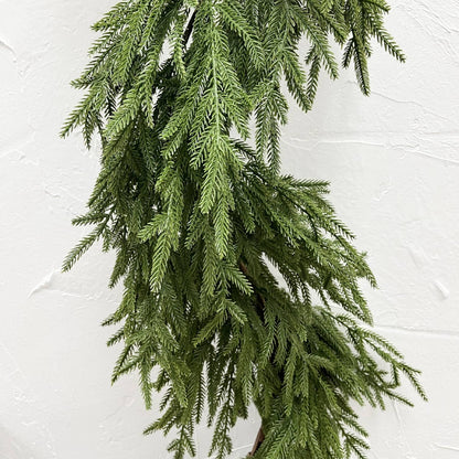 Soft Touch Norfolk Pine Garland 72"