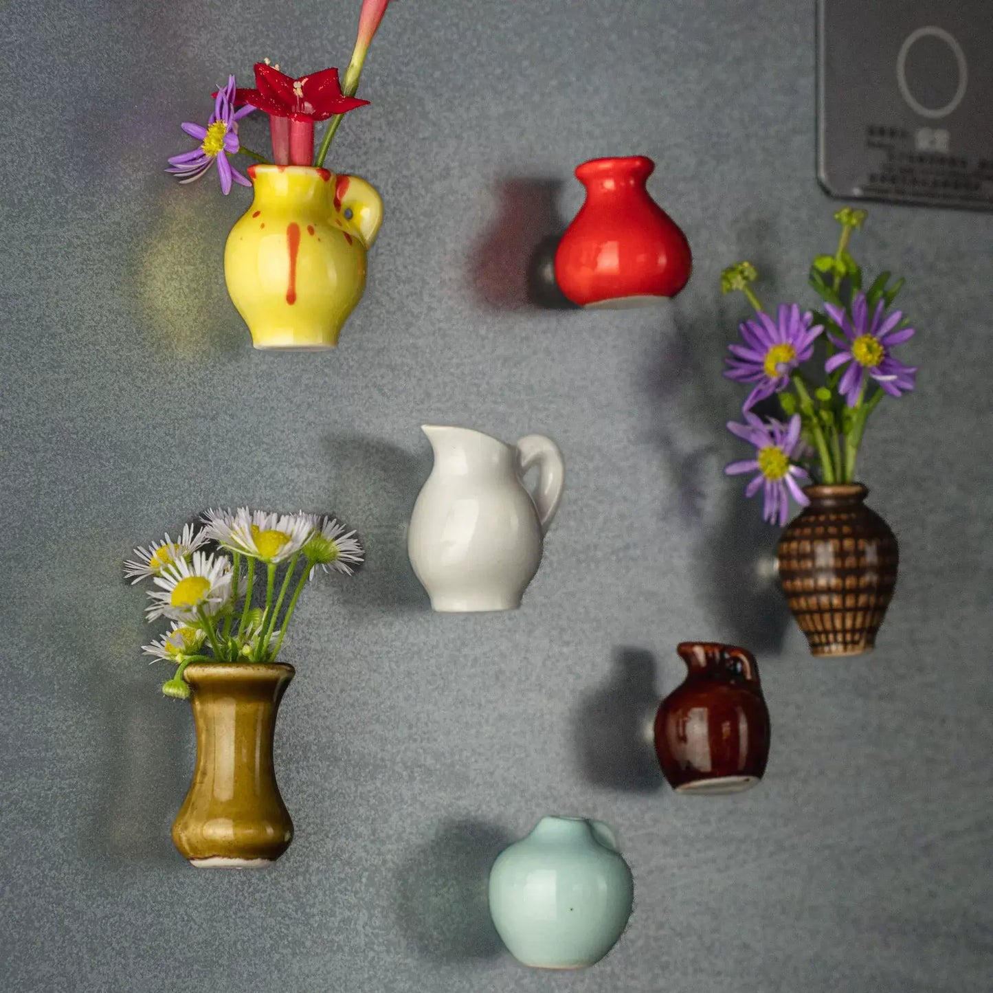 Mini Flower Pot Magnets