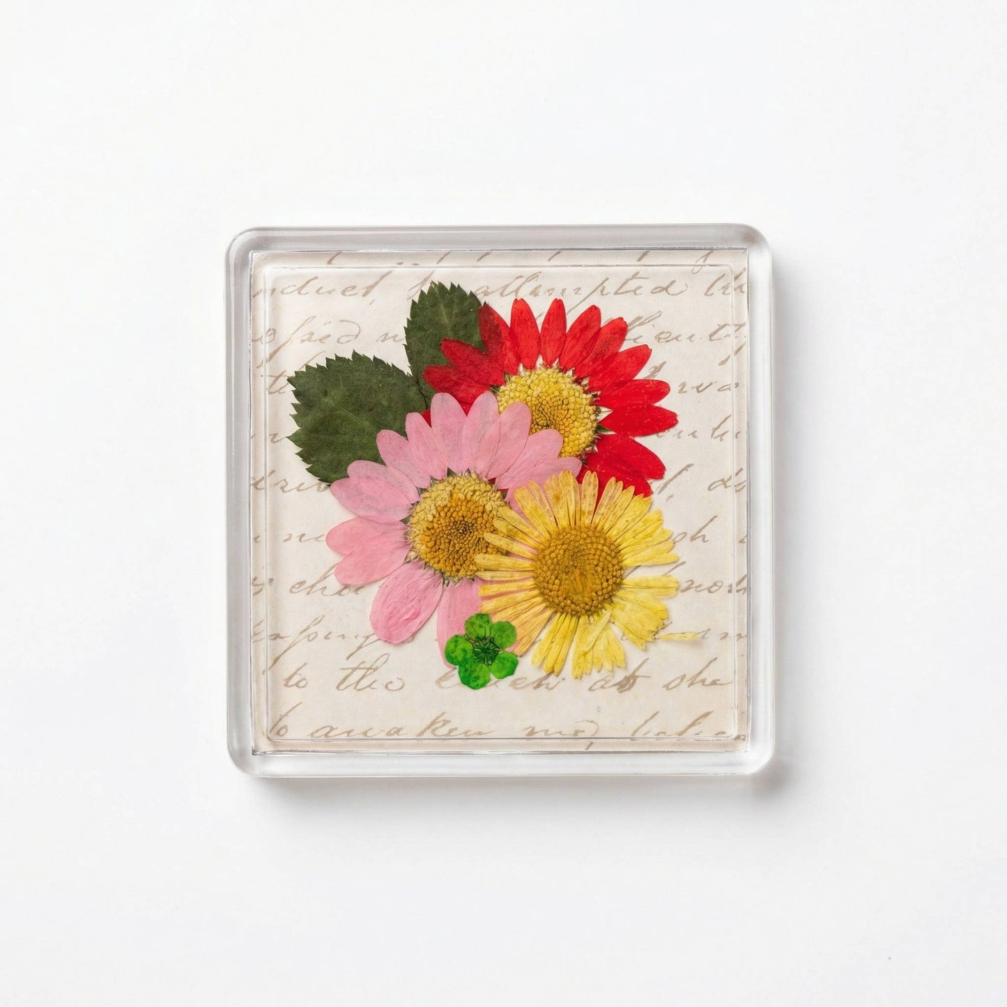 Acrylic Magnets - Real Pressed Flowers - Custom Magnet