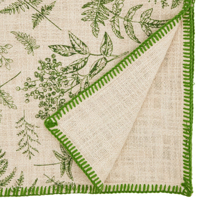 Leaf Whipstitch Runner