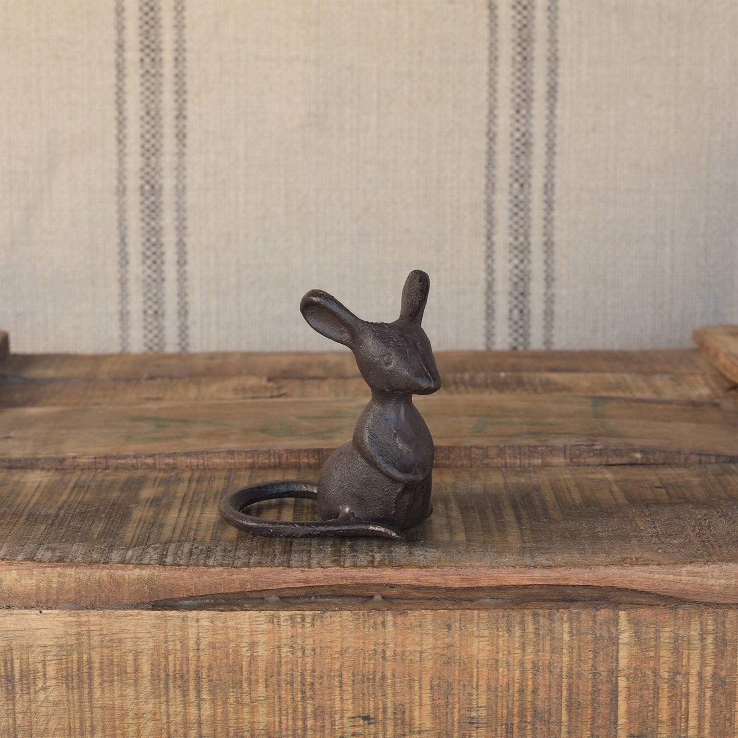 Cast Iron Listening Mouse
