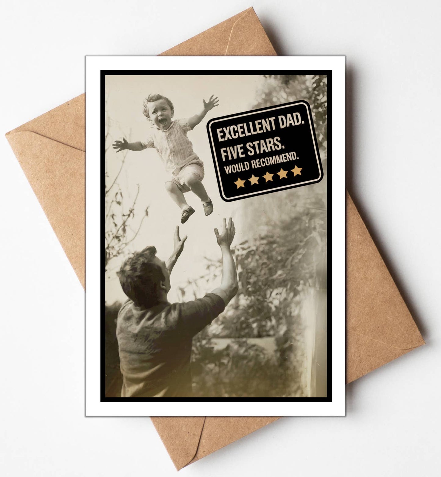 Funny Fathers Day 5x7 Card