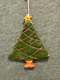 Red Barn Art Ornaments