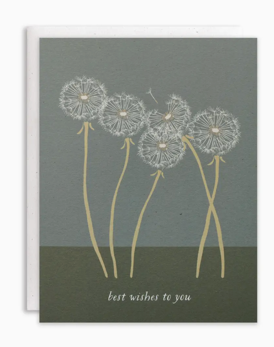 Best Wishes 4x6 Card