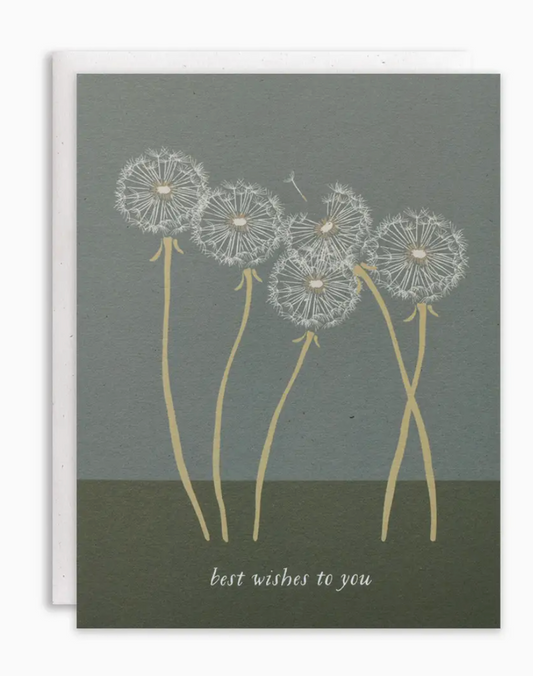 Best Wishes 4x6 Card