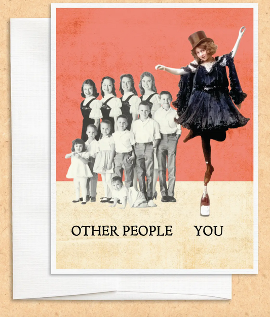 Others vs. You 4x6 Card