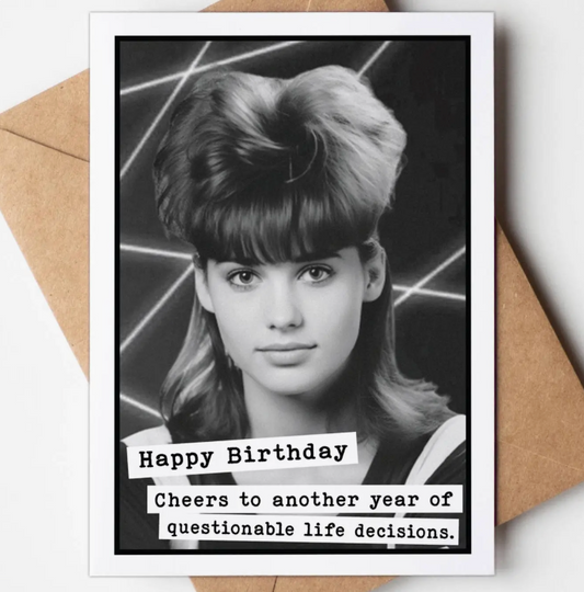 Funny Birthday 4x6 card
