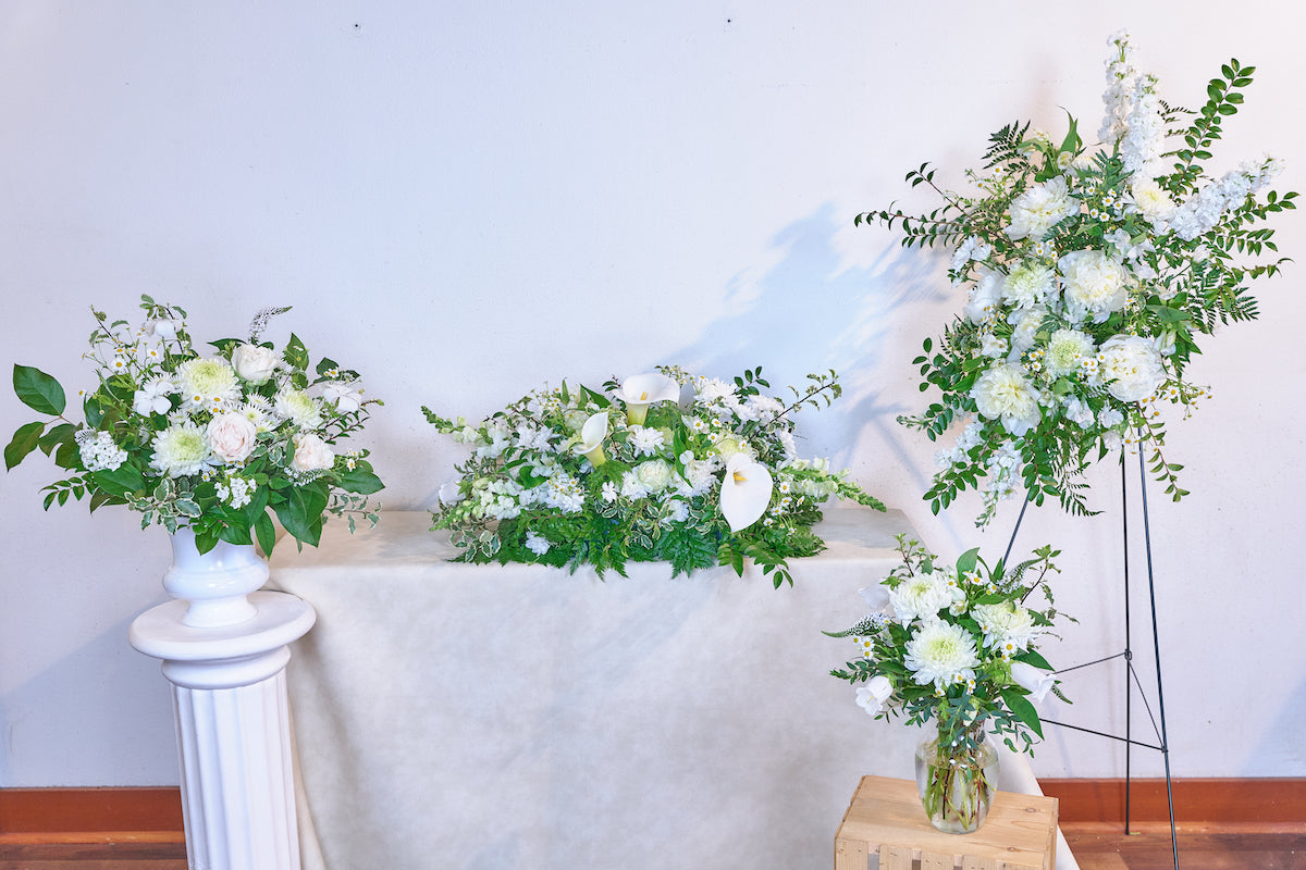 Casket Spray & Standing Spray Set