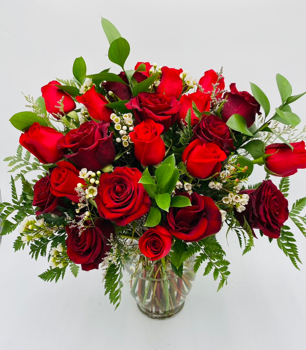 Hopelessly Devoted Two Dozen Rose Arrangement