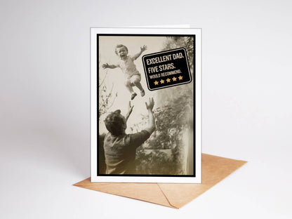Funny Fathers Day 5x7 Card