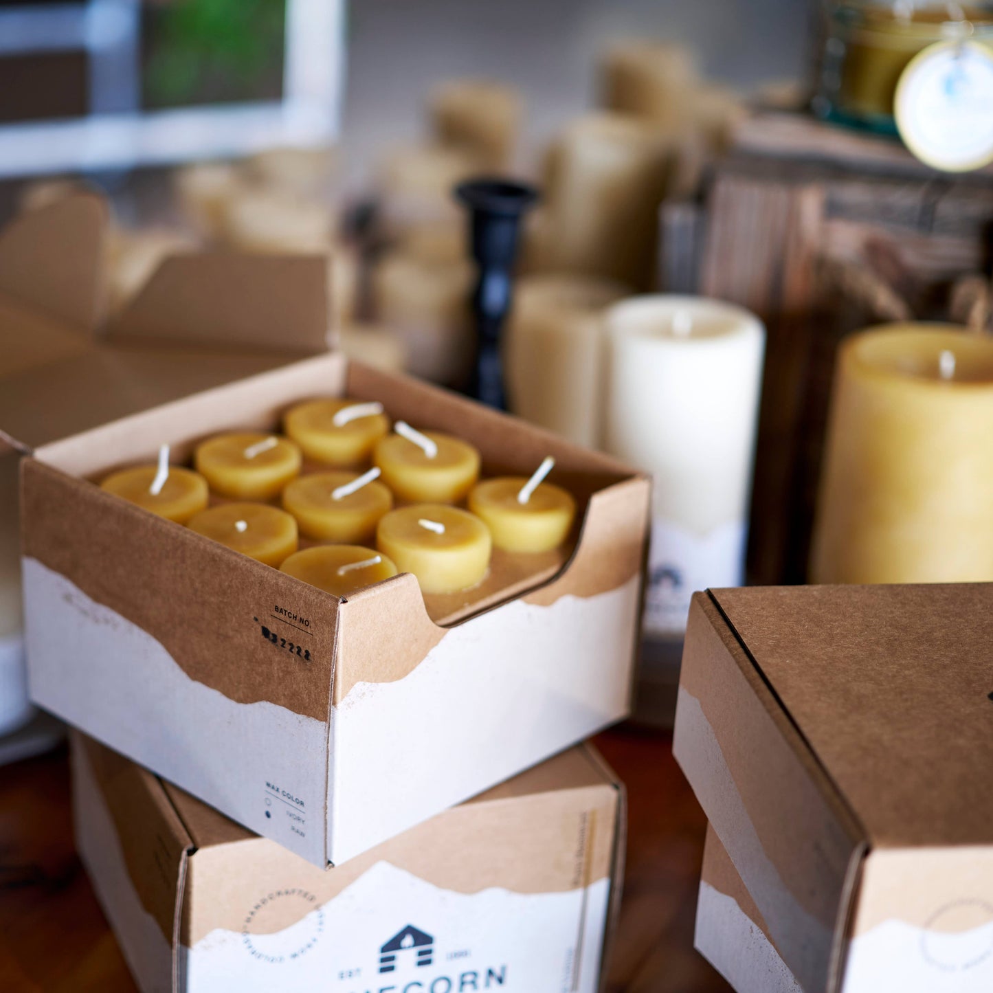 Pure Beeswax Votive Candle