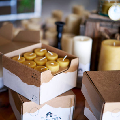 Pure Beeswax Votive Candle