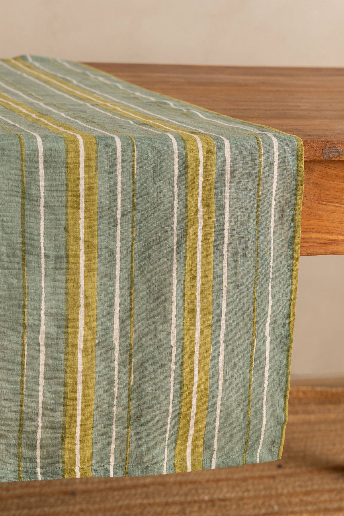 Linen Reed Table Runner