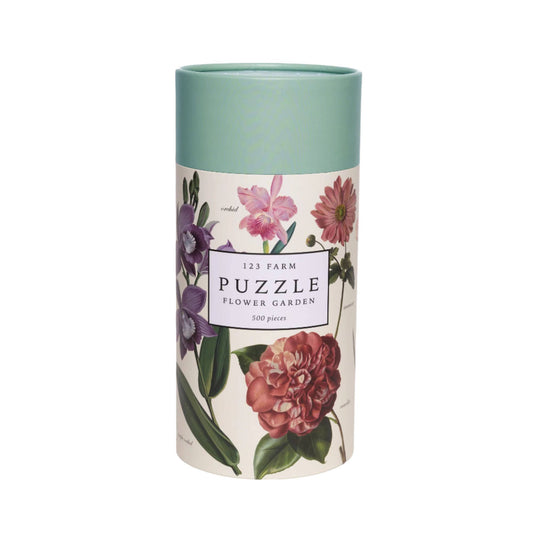 Vintage Illustration Flower Garden Puzzle – 500 Pc