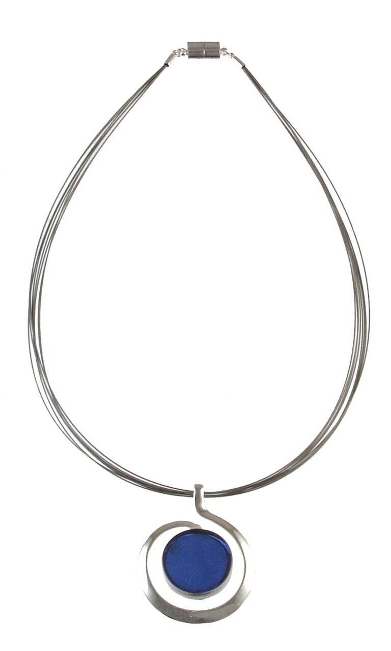 Swirl Pendant Necklace