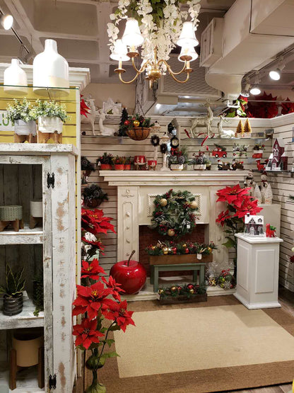 45" Poppy Faux Flower Stem