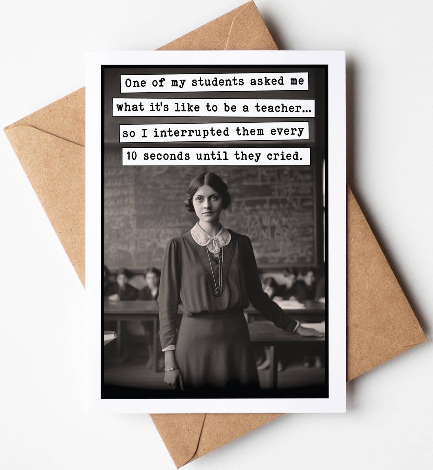 Teacher Appreciation 5x7 Card
