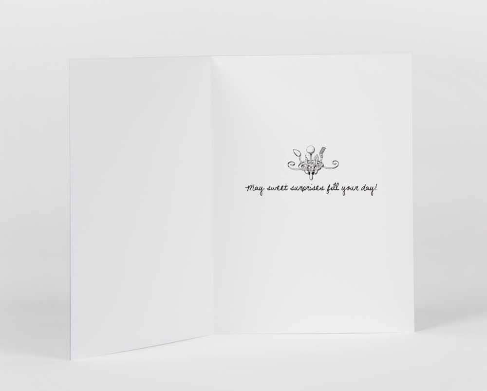 Birthday Cupcake 4x6 Card