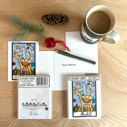 Packaged Christmas Cards Holiday Deer
