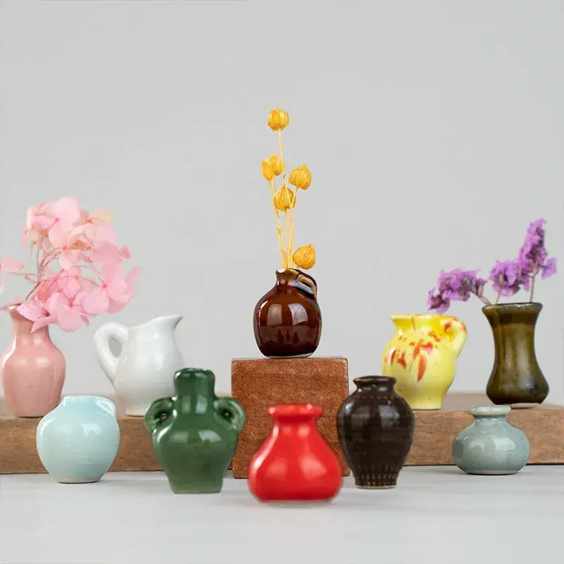 Mini Flower Pot Magnets