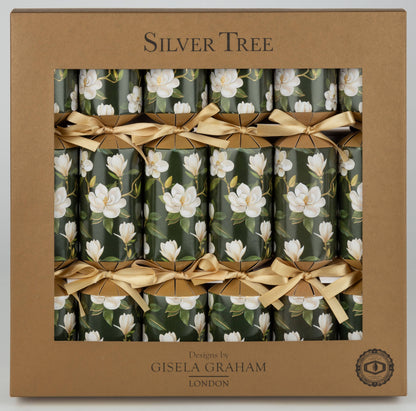 Magnolia Christmas Crackers 12" 6ct
