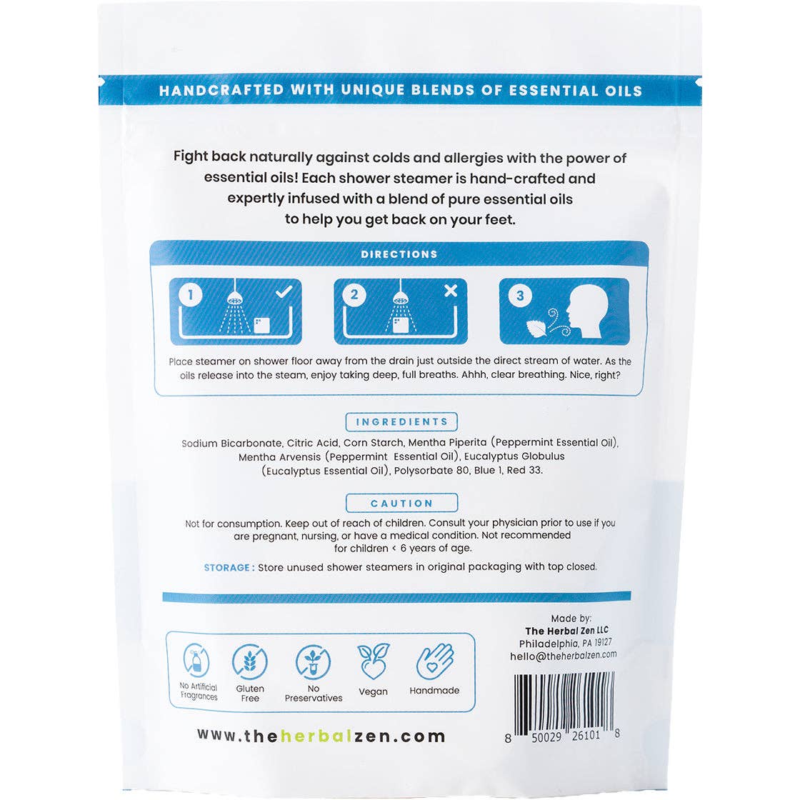 Cold Kicker Shower Steamer 10 pack