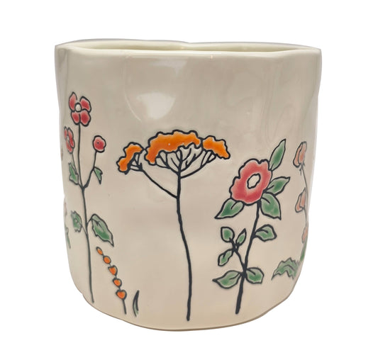 GARDEN BLOOM 6.5" PLANTER