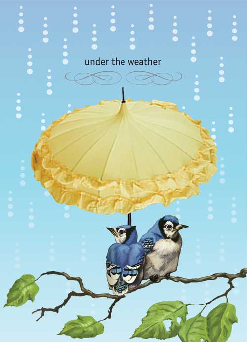 Under the Weather 4x6 Card