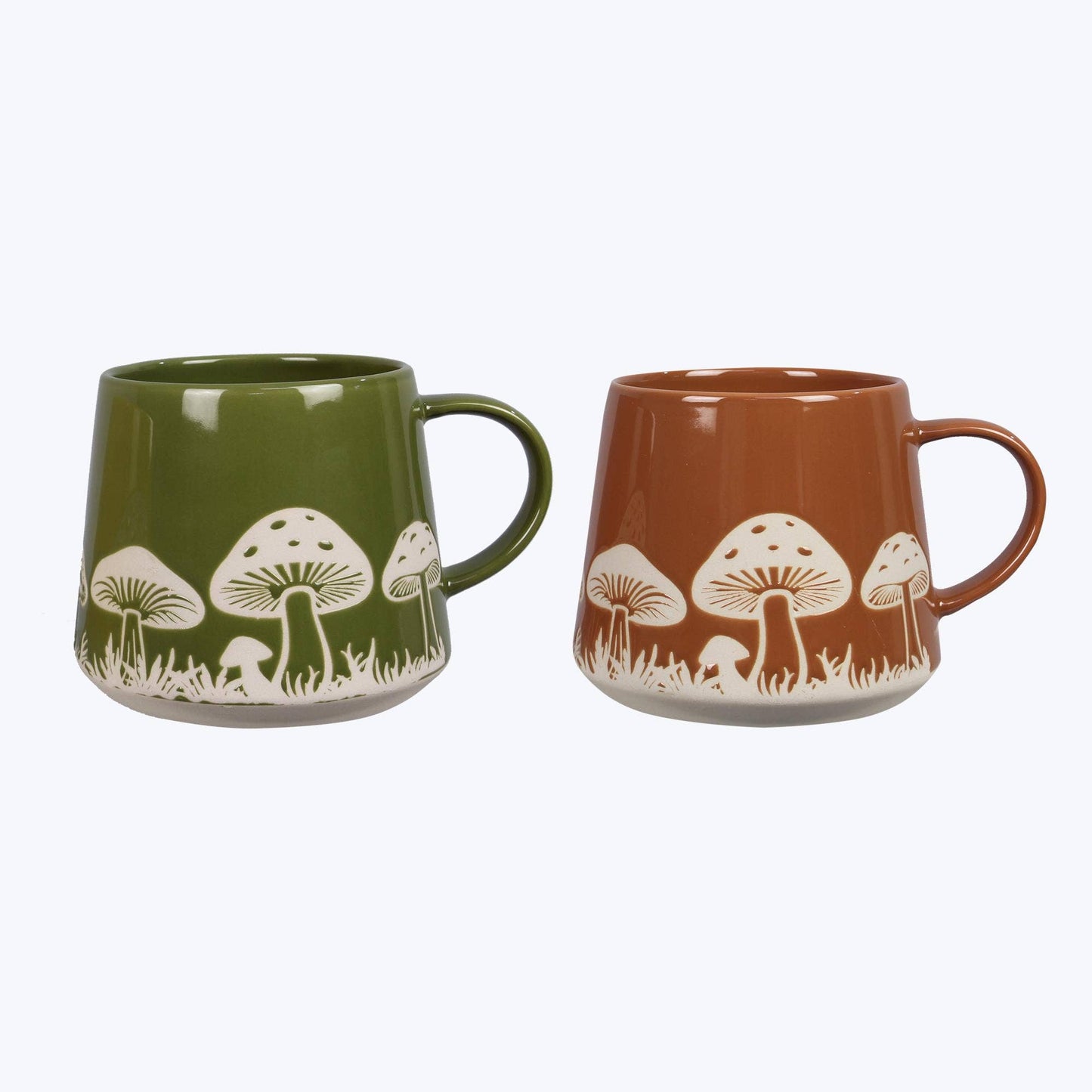 Stoneware Mushroom Designs Mug 20oz