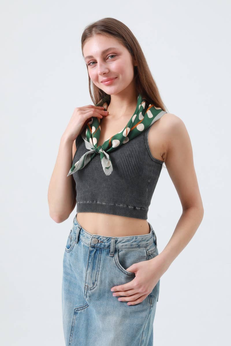 Polka Dot Bandana: Airy & Playful