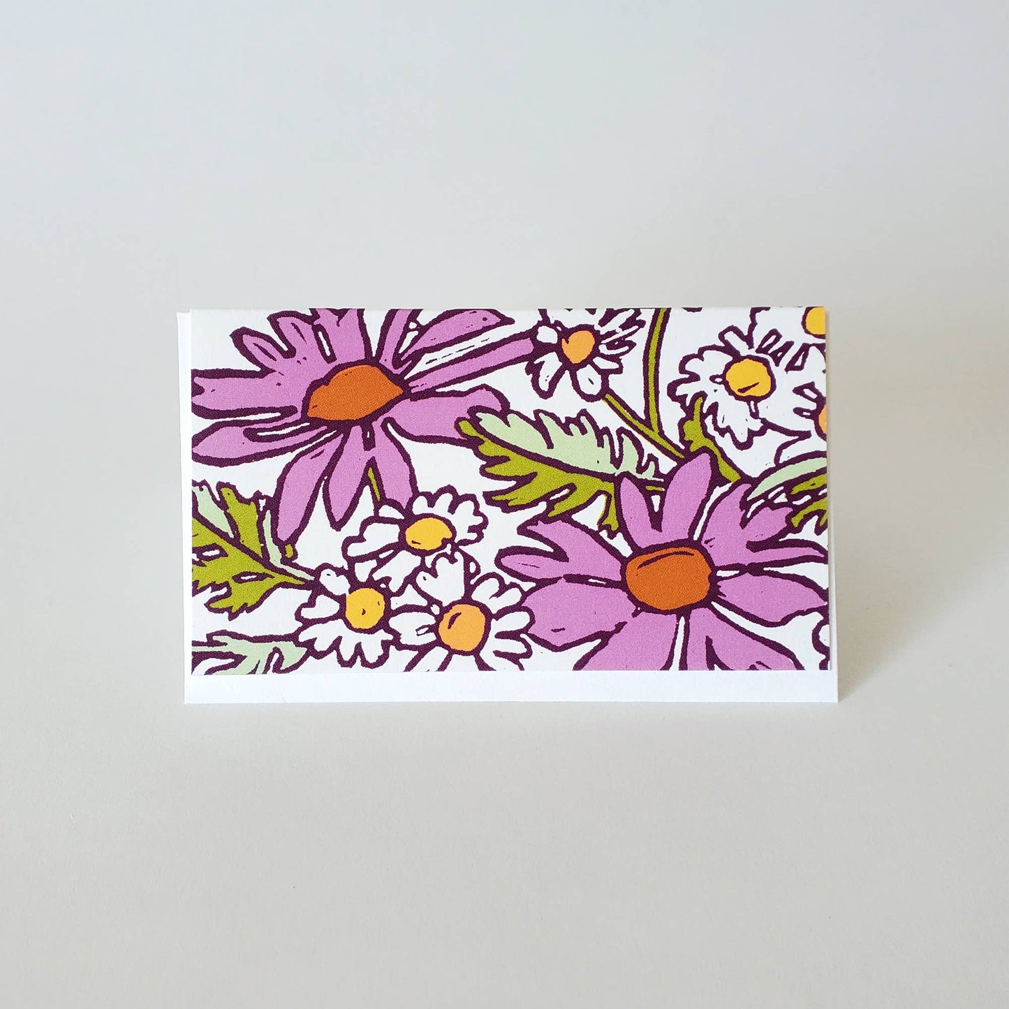 Daisy Flower Mini Note Card