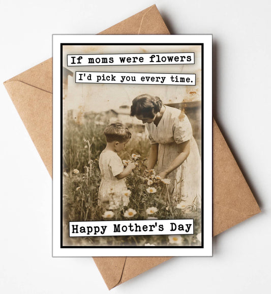 Happy Mothers Day from Kids 5x7 Card