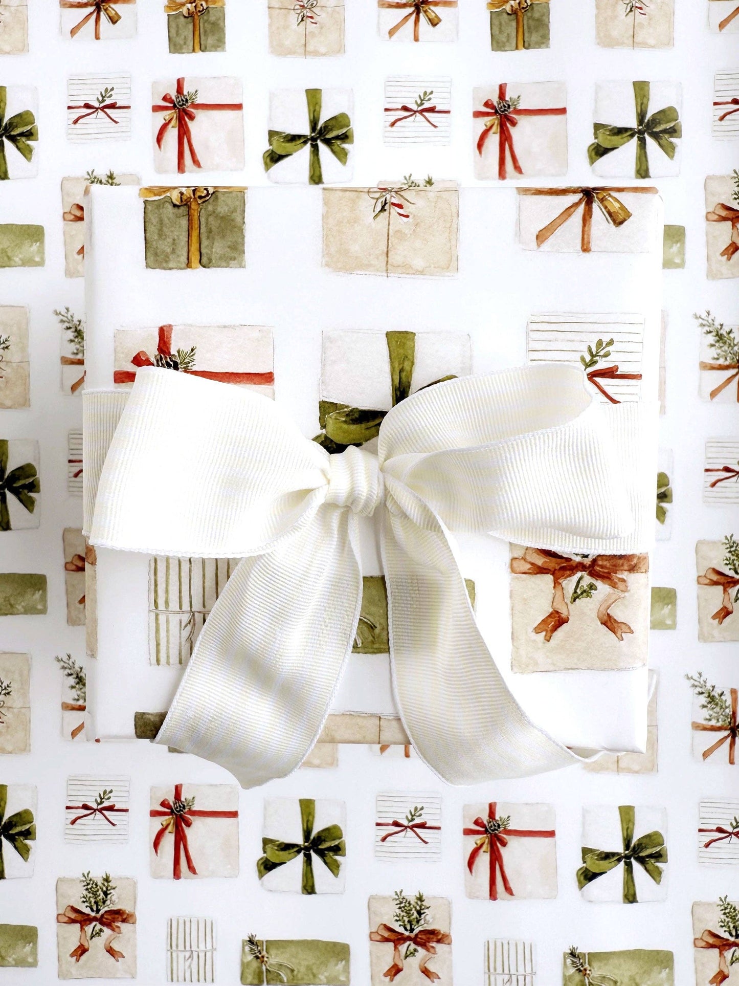 Christmas gift wrapping paper