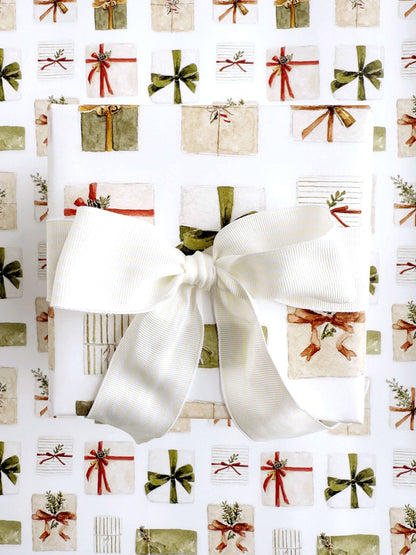 Christmas gift wrapping paper