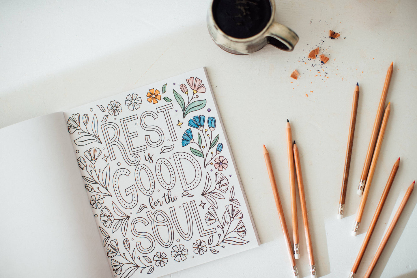 Embrace the Beauty: An Adult Coloring Book