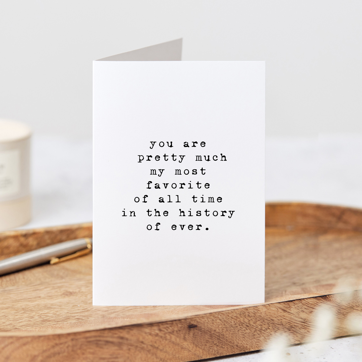History of Forever Card
