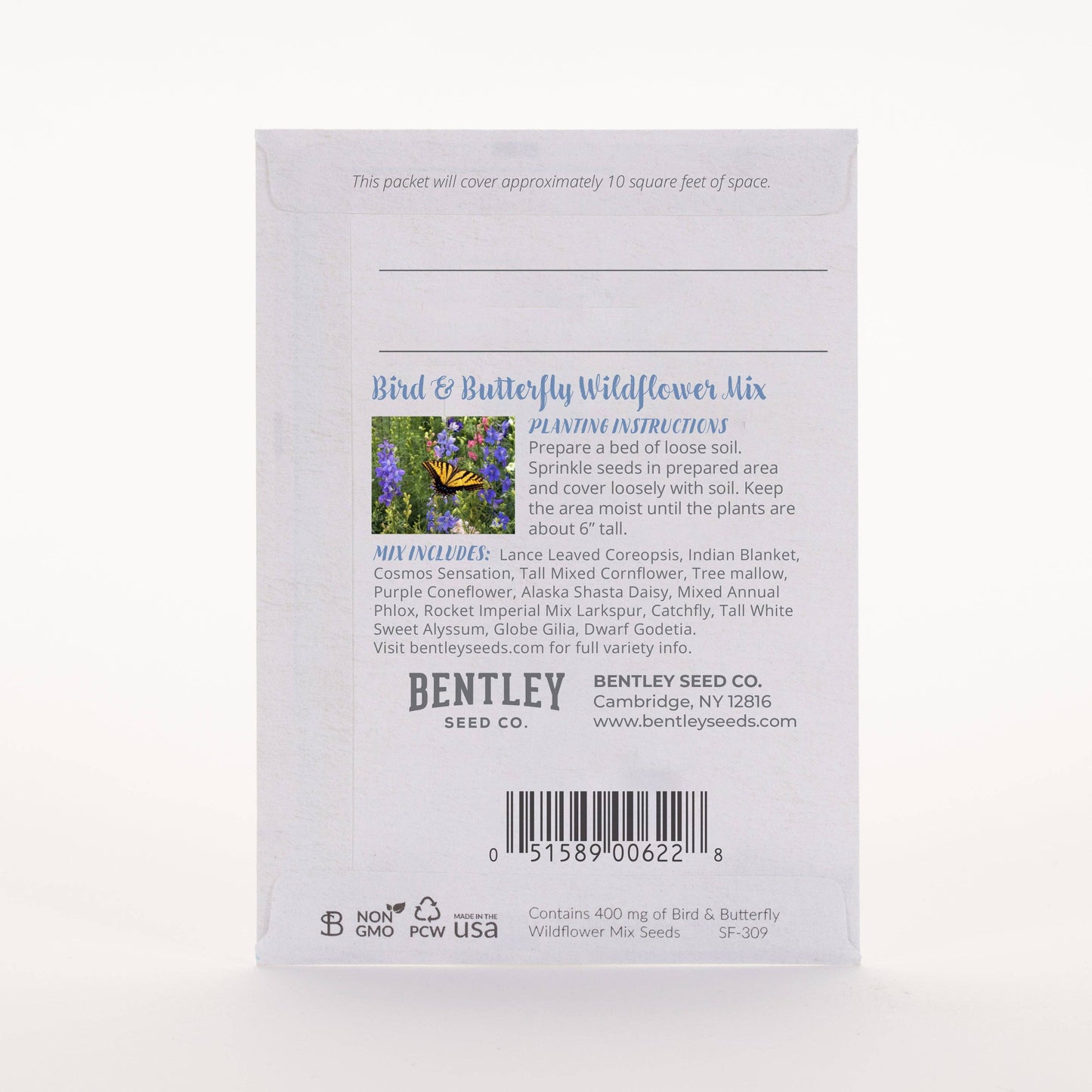 Bird & Butterfly Mix Seed Packets