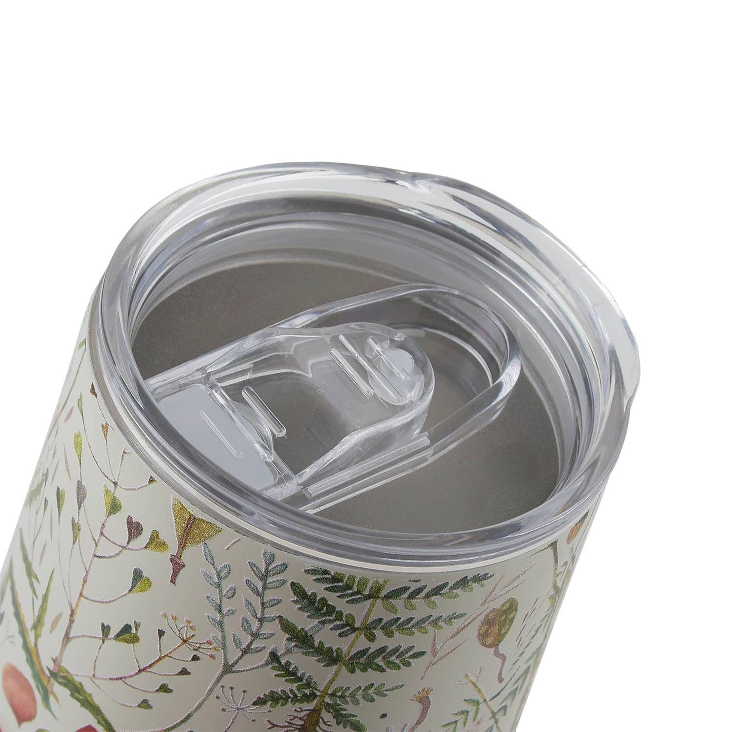 Stemless Insulated Wine Tumbler 12 oz.  - Greens and Flowers