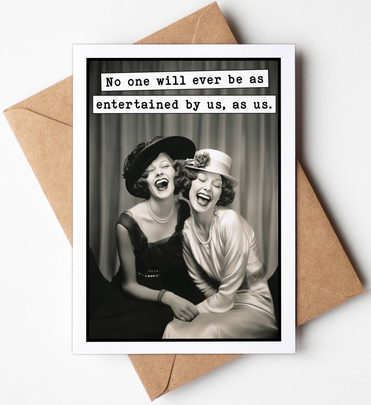 Entertaining Girlies 5x7 Card
