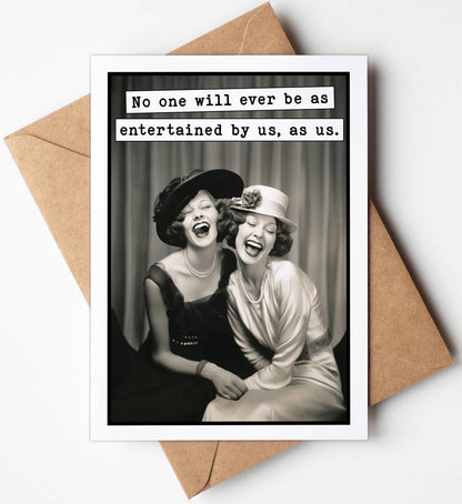 Entertaining Girlies 5x7 Card