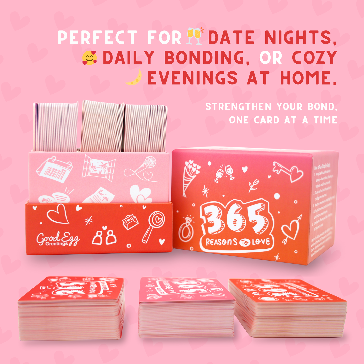 365 Reasons To Love - Couples Game of Icebreaker Questions