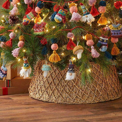 Knitted Gnome Christmas Ornament