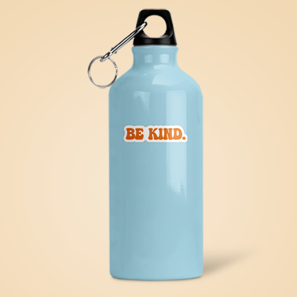 Be Kind Sticker Retro Style Vinyl Decal
