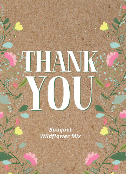 Bouquet Wildflower Seed Packets