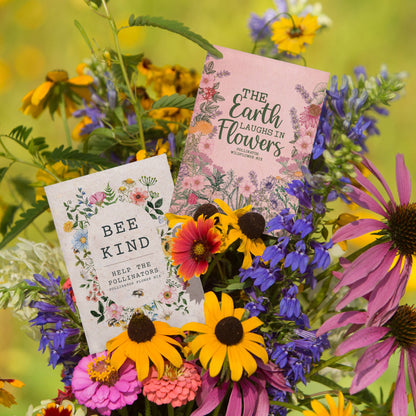 The Earth Laughs in Flowers Wildflower Mix Seed Packets