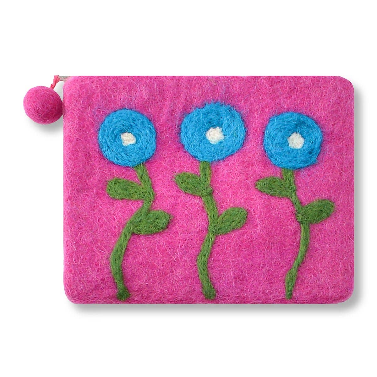Three Needle Flower Coin Purse