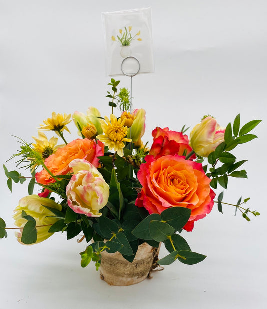 Spring bLooms Basket