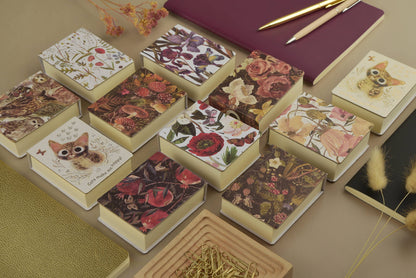 Tear-Away Notepad - Greens and Flowers
