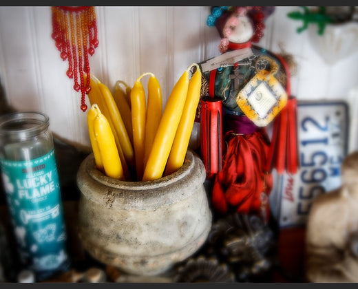Hand Dipped Taper Candle