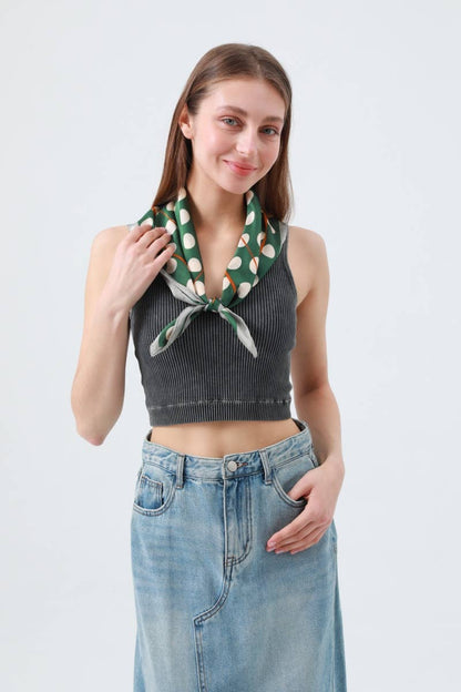 Polka Dot Bandana: Airy & Playful